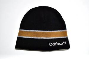 未使用【CARHARTT】カーハート ニット帽 ワッチキャップ 黒 新古