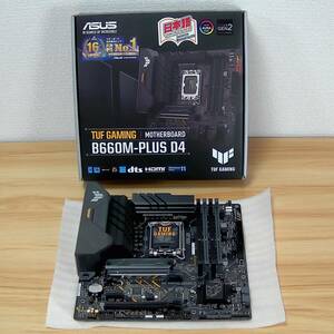 【ASUS】TUF GAMING B660M-PLUS D4 マザーボード 【m-ATX】