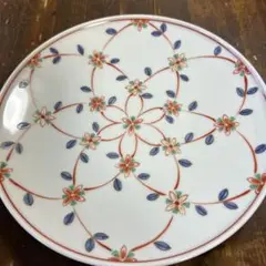 香蘭社　赤繪町工房　平皿　中皿