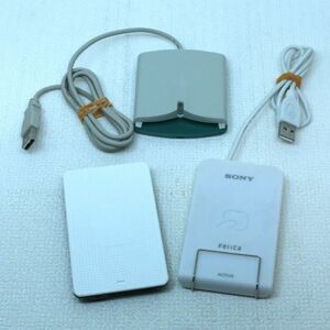 001c ジャンク 動作未確認 NFC USB ICカードリーダー／ライター IODATA USB2-NFC SONY RC-S320 HITACHI M-520U