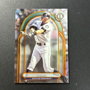 25枚限定 イチロー 2024 Topps Tribute ORANGE FOIL パラレル Ichiro Suzuki MLBカード