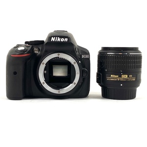 ニコン Nikon D5300 18-55 VR II レンズキット ブラック デジタル 一眼レフカメラ 【中古】