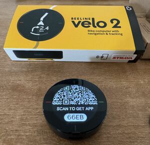 beeline VELO2 自転車用　ナビデバイス 1回試用。