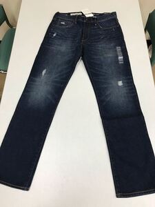 ●ＧＡＰ●新品●ウエスト79X股下81cm●デニム●ギャップ●ストレート●ジーンズ●ダメージ加工●定価10900円●1-1