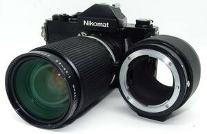 ★美品★ NIKON ニコン Nikomat FT3 ボディ ブラック 露出計・シャッター全速確認 Ai-S Zoom-NIKKOR 35-135mm F3.5-4.5 #N536