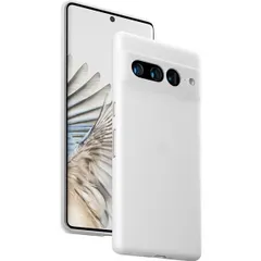 マットホワイト(半透明) 「0.3㎜極薄」Google Pixel 7 Proケース memumiマット質感 オリジナル設計 指紋防止 傷付き防止 人気ケース・カバー