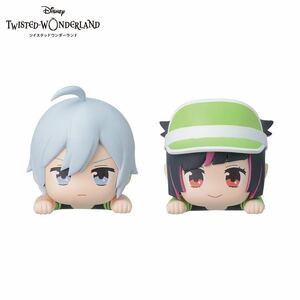 【新品 2種セット】ディズニー ツイステ ちょこのせ モアプラスミニフィギュア シルバー&リリア TwistedWonderland Silver Lilia Figure