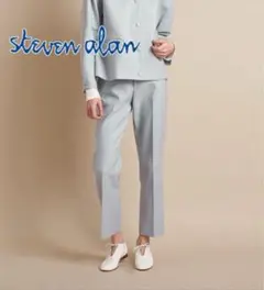 Steven Alan DOUBLE FACE SLIM PANTS 0502