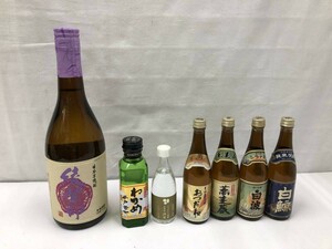 未開栓 焼酎 ミニボトル まとめ セット 綾紫印 平戸若女わかめ 清里 白鯨 白波 蕎麦蔵 おつだね 芋焼酎 麦焼酎 長期保管品 221121i3