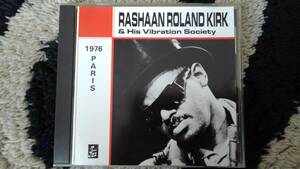 RAHSAAN ROLAND KIRK / PARIS 1976 ラサーン・ローランド・カーク・イン・パリ コレクターズCD