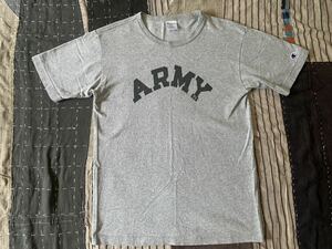 00s チャンピオン t1011 Tシャツ ARMY USA製 アメリカ製 Champion 軍物 70s サンプリング アーチ 71年