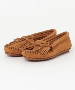 「Minnetonka」 モカシンシューズ US5.5 ブラウン レディース