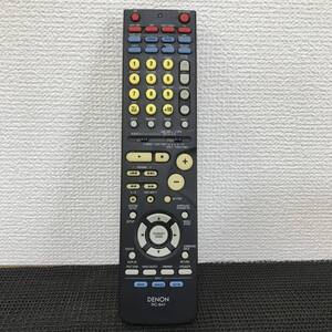 簡易清掃・動作確認済み　①DENON　②RC-941　TVリモコン　中古　③管理No.336