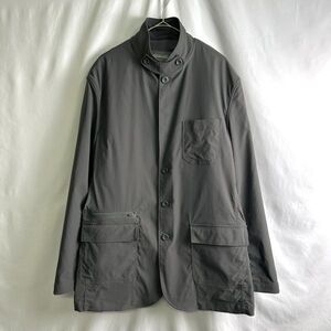 00s Eddie Bauer トラベル テーラード ジャケット 46 ビッグサイズ ダークグレー ソフトシェル エディーバウアー 10s オールド ビンテージ