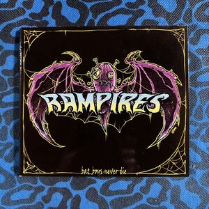 RAMPIRES アルバムBAT BONE NEVER DIE CDサイコビリーパンカビリーネオロカビリーロカビリーロックンロール