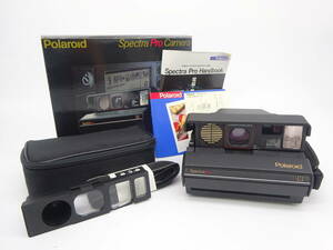 京都8★ Polaroid Spectra Pro Camera ポラロイド 箱付き 説明書付き 