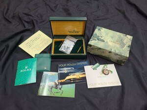 ■ROLEXの80年代空き箱とコマ付属品一式デイトジャスト初代16234■ロレックス箱.ボックス.ケースBOXその5