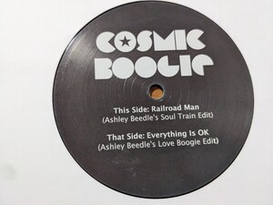 12"ASHLEY BEEDLE,COSMIC BOOGIE 002,RE-EDITS,AL GREEN,BILL WITHERS,DJ HARVEY,THEO PARRISH,RAHAAN,DJ MURO,KOCO,SADAR BAHAR