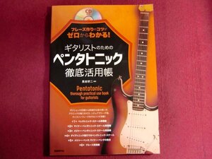 ■フレーズ作りのコツがゼロからわかる! ギタリストのためのペンタトニック徹底活用帳 CD付き 楽譜 