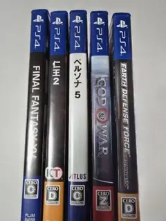 PS4 ソフト　5本セット