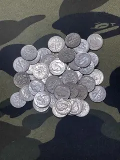 外国コイン 1990-99年　DIME 10セント 77枚セット(394)
