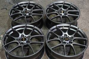 鍛造 軽量 PFS BBS RF501 ダイヤモンドブラック 17in 7J +48 PCD114.3 CR-Z スイフトスポーツ ノア VOXY ヴェゼル リーフ *802ii