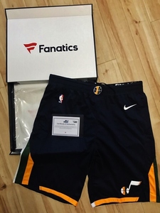 選手 実使用 ナイキ NIKE 本物 公認証明書付 NBA ユタ ジャズ UTAH JAZZ バスケットボール ショーツ jordan clarkson USA バスケット 八村