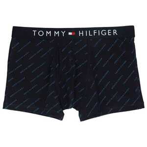 TOMMY HILFIGER トミーヒルフィガー KEYHOLE TRUNK PRINT キーホール プリント コットン 前開き ボクサーパンツ 53312261 TEXT STRIPE M