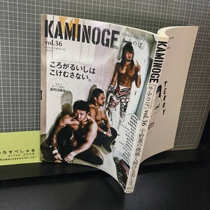 ◆KAMINOGEかみのげ36(2014年)棚橋弘至&柴田勝頼&後藤洋央紀/新日本プロレス/桜庭和志×玉袋筋太郎/宇野薫/関本大介/赤井沙希