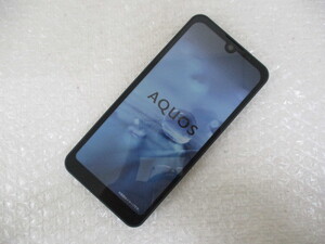 ∮ 61　モック NTT docomo AQUOS wish2 SH-51C ドコモ アクオス チャコール 検：スマホ 携帯 サンプル オブジェ モック 模型