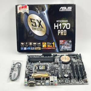 ASUS エイスース マザーボード H170-pro USB TypeC PC パソコン 周辺機器 基盤 ジャンク品