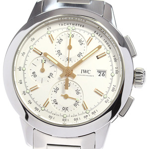 IWC IWC SCHAFFHAUSEN IW380801 インヂュニア クロノグラフ デイト 自動巻き メンズ 良品 保証書付き_832036