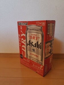 アサヒ スーパードライ6缶パック×４★ビール350ml×24本父の日お盆夏休み祭り★2024年12月 Asahi