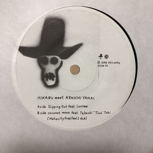 【非売品】 HIKARU meet KENICHI YANAI / Easy Listening 7inch Luvraw Takeshi Tico Toki Ritto 赤土