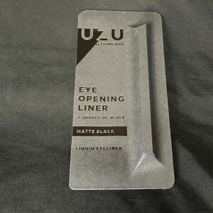 UZU BY FLOWFUSHI (ウズバイフローフシ) アイオープニングライナー [マットブラック] リキッドアイライナー liquid eyeliner matte black