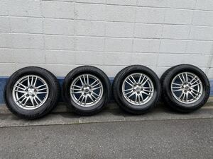 トヨタ アルファード ハイブリッド スタッドレスタイヤ ホイール 4本セット 6AA-AYH30W ブリヂストン ブリザック 215/65R16 98Q 114.3 6.5J