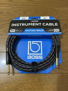 BOSS / INSTRUMENT CABLE 6m 新品