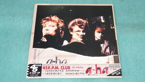 【LP】A-HA / 45R.P.M. CLUB　-ミニ・アルバム-