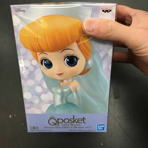 即決　Qposket Q posket Disney Characters Dreamy Style Glitter Collectiom vol.2 シンデレラ　BANDAI フィギュア