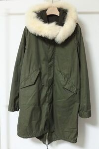 green グリーン LINER,EXTREME COLD WEATHER,PARKA フォックス ファー ライナー 付き モッズコート 4/XL