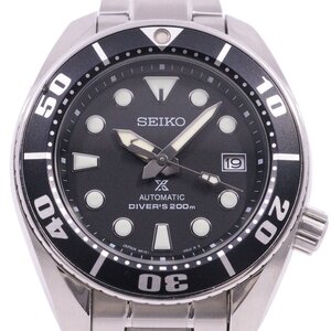 SEIKO セイコー プロスペックス ダイバースキューバ 200M防水 自動巻き メンズ 腕時計 黒文字盤 SBDC031 /6R15-00G0【いおき質店】