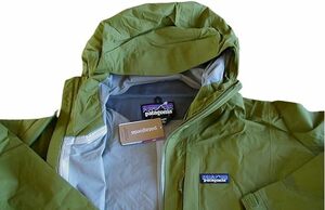 ■未使用■【新品XS】 パタゴニア Ｍ’s ストレッチ・レインシャドー・ジャケット■ Patagonia　Willow Herb Green (WIL)■