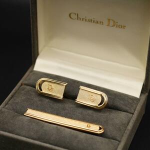 箱付 Christian Dior タイピン カフス V008