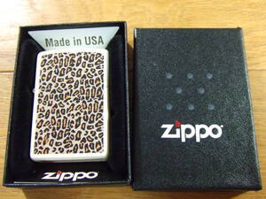 未使用 ZIPPO/ジッポー ヒョウ柄 レオパード柄 2018年製 送料290円～