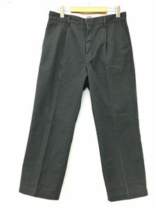 K11-630-0605-133【中古/送料無料】WACKO MARIA(ワコマリア) DICKIES(ディッキーズ) PLEATED TROUSERS DICKIES-WM-PT14 グレー サイズ:S