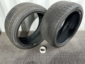 255/35R19 96V 2本 PIRELLI SOTTO ZERO【中古/スタッドレス/埼玉より発送NK66】