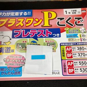 いー121 プラスワンPこくご 1学期 前期 教育同人社 スヌーピー 問題集 プリント 学習 ドリル 小学生 テキスト テスト用紙 教材 文章問題※7