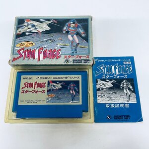 1円出品 FC ファミコン スターフォース ソフト 箱説付 起動確認済