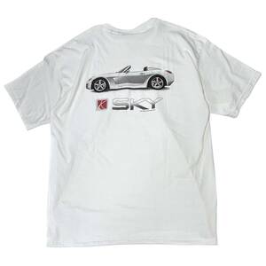 希少 デッドストック【2000s ビンテージ SATURN SKY サターン スカイ プロモーション Tシャツ XL GILDAN】アメリカ USA アメ車 GM