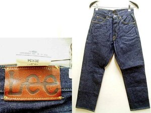 ◇即決[W30]ほぼ未使用品 濃紺 Lee Archives LM6321 101B 1945年 Riders COWBOY PANTS 13.67oz 左綾 ビンテージ復刻 デニム パンツ■1821